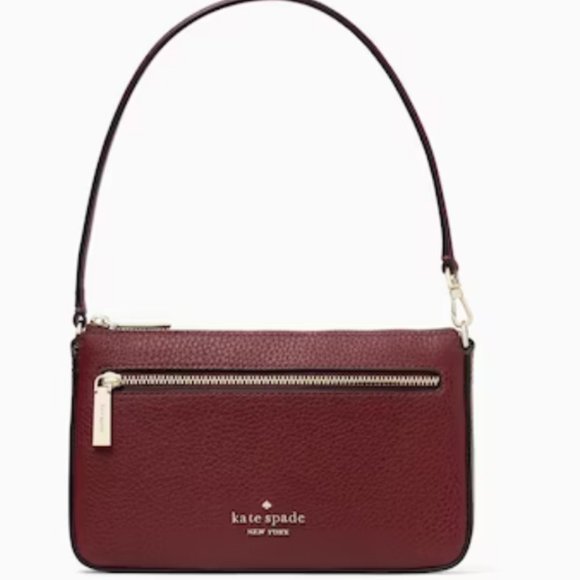 Kate Spade Leila Convertible Wristlet- Cherrywood - Picture 4 of 5